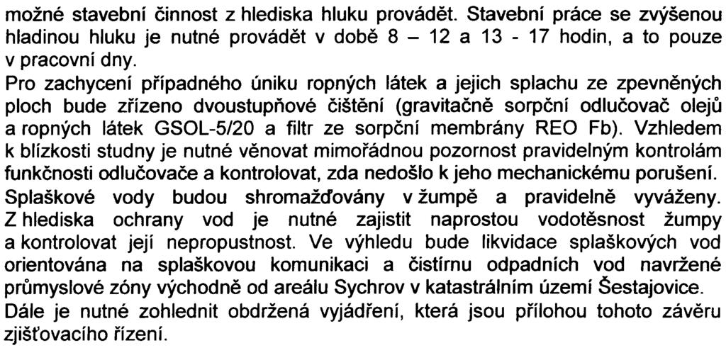 -9-... možné stavební èinnost z hlediska hluku provádìt. Stavební práce se zvýšenou hladinou hluku je nutné provádìt v dobì 8-12 a 13-17 hodin, a to pouze v pracovní dny.