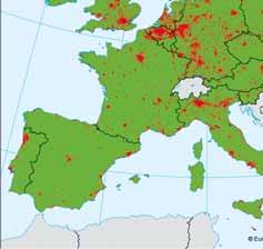 region smíšený, město, které má více než 500 000 obyvatel, a to je zároveň více než 25 % obyvatel regionu, způsobí, že se ze smíšeného regionu stane region převážně městský.