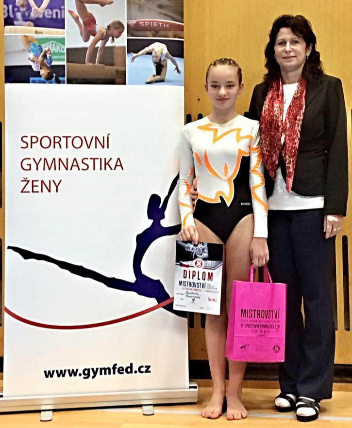 2017 Litomyšl Již podruhé uspořádal gymnastický svaz Mistrovství ČR jednotlivkyň ve sportovní gymnastice kategorie C v krásné hale v Litomyšli.