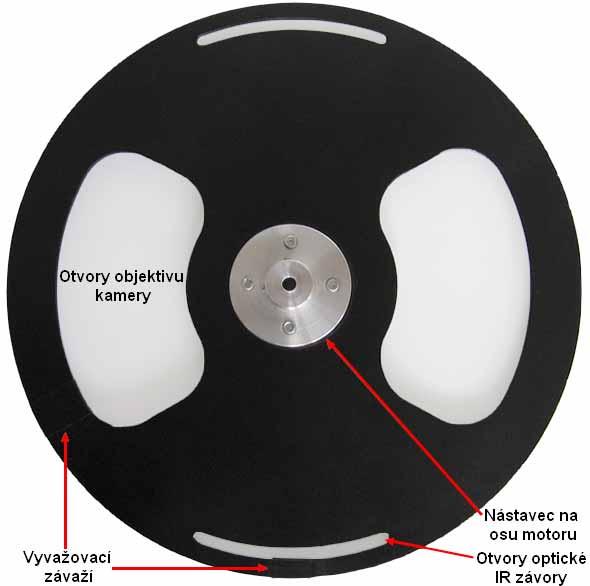 5.3.2 Clona v1 Clona v1 byla navržena pro využití celého průměru objektivu kamery (50 mm).