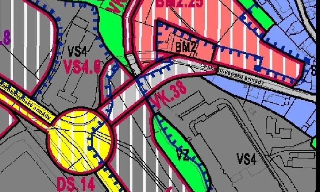 Jedná se částečně o soukromé pozemky a částečně ve vlastnictví statutárního města Jablonec n.n. Pozemek získalo město do svého vlastnictví bezúplatným převodem od Pozemkového fondu (úřadu) za účelem rozvoje bydlení.