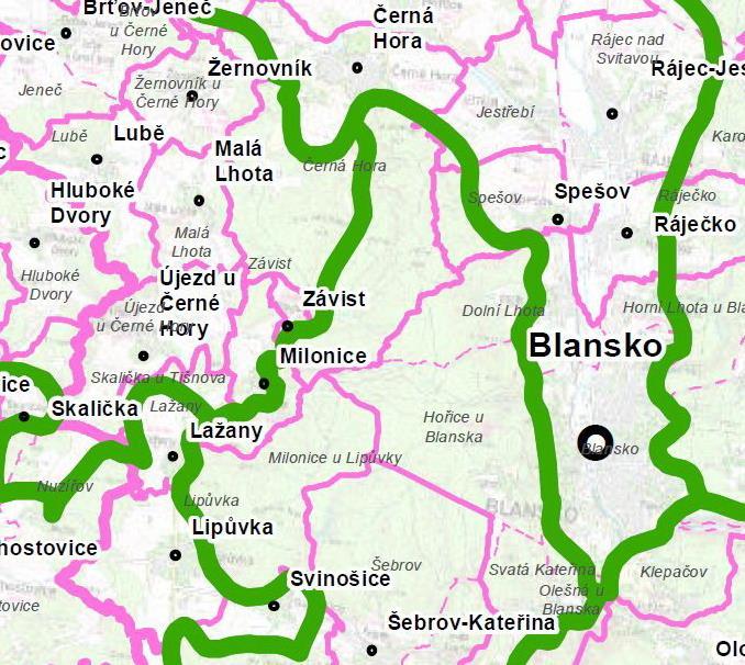 Upřesnění územních podmínek koncepce ochrany a rozvoje přírodních, kulturních a civilizačních hodnot území kraje (E) Územní podmínky koncepce ochrany a rozvoje přírodních hodnot území kraje Správního