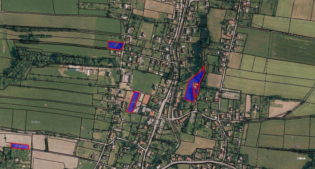Návrh č. 17 Navrhovatel: Miroslava Lacinová, bytem Libhošť 182 Předmět návrhu: pozemky p.č. 572/22 (část 1200 m 2 ), 572/18, 570/5, 1542 m 2 Současné využití pozemku: dle katastru nemovitostí se jedná o trvalý travní porost, pozemek p.