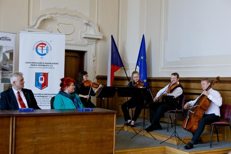Slavnostní ceremoniál dne 16.