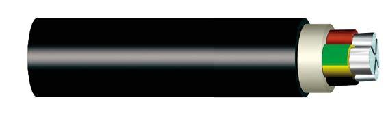 U-1000 AR2V Instalační kabely s Al jádrem Installation cables with Al conductor Standard: XP C32-321 4 3 2 1 Konstrukce: Construction: 1 Hliníkové jádro Aluminium conductor 2 Izolace XLPE XLPE