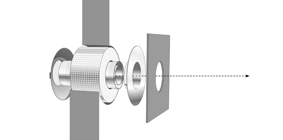 Techno physik Komínové prostupy PROSTUPY Maximální délky instalace: varianta I vertikálně 500 mm horizontálně 360 mm Stěnové, stropní a střešní prostupy jsou schváleny a certifikovány německým