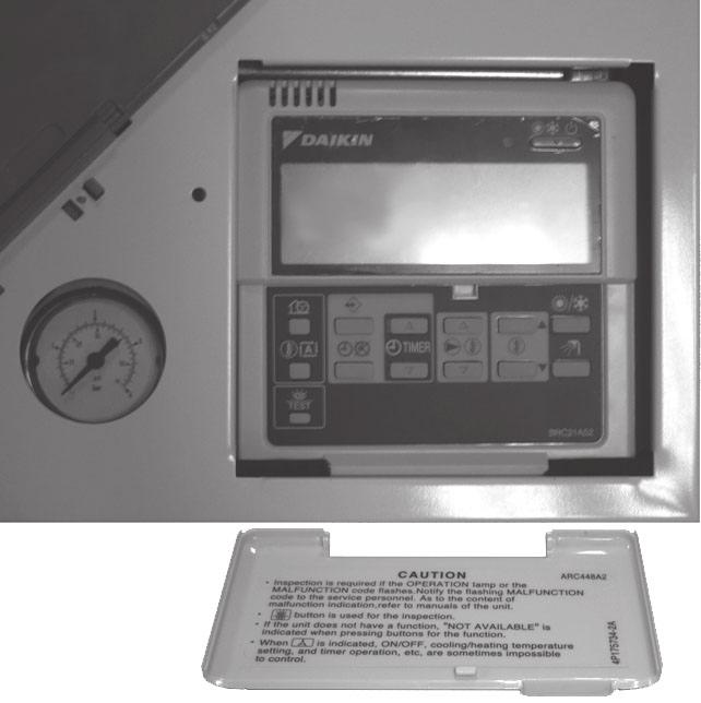 PRO67-B_6_ook Pge Thursy, Mrch, 6 : PM XM XM AP Fixţi plc e perete telecomenzii e plc frontlă unităţii Pentru instlre plăcii frontle, consultţi "7 Pentru fix cpcul telecomenzii pe unitte interioră" l
