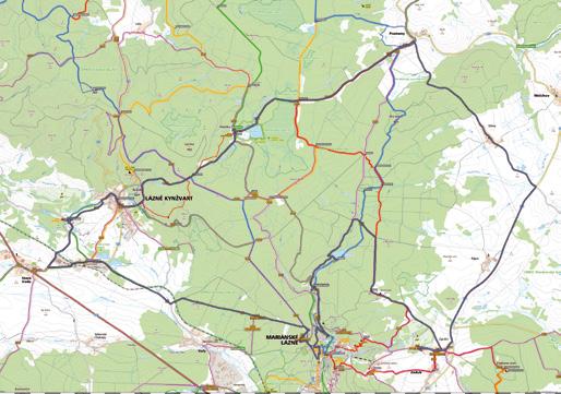 (515) Ovčák (898) 650m Císařský les (851) Vlčinec (871)