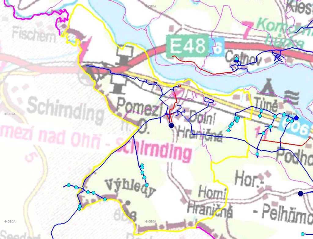 D. VODOVODY D.1 POTŘEBA VODY Z BILANCE Rok: Základní parametry: Ozn. Jednotky 25 21 215 22 225 23 Počet všech zásobených obyvatel Nz obyvatel 45 42 4 Voda vyrobená celkem VVR tis.