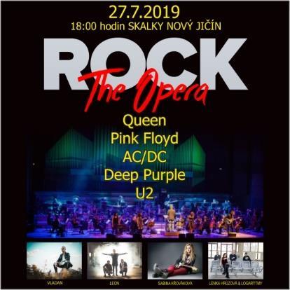 JEDINEČNÝ KONCERT!!! ROCK THE OPERA je světová show, která v sobě snoubí ty nejlepší rockové písně se skvělým zvukem symfonického orchestru.