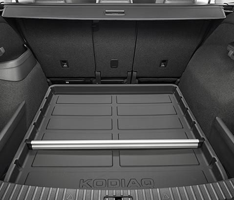 ALU PARTITION FOR THE PLASTIC BOOT DISH Hliníková přepážka pro plastovou vanu Trennelement aus Aluminium für Kofferraumwanne Fitting instructions/