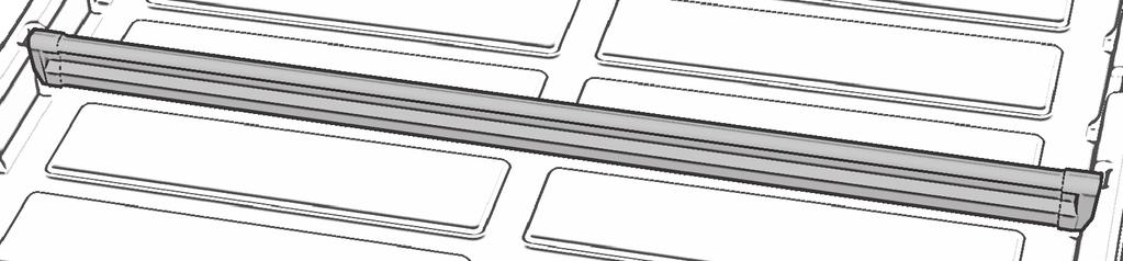 4 EN - Alu partition for the plastic boot dish The aluminium partition for the plastic boot dish (hereafter simply referred to as partition ) is fitted as shown in the figures. Fig.