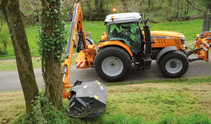 ASISTENCE PŘI PRÁCI LINK FLOAT: TLUMIČ PRO TRANSPORT Tento hydraulický tlumič je umístěn místo třetího bodu a je vybaven dusíkovým akumulátorem.