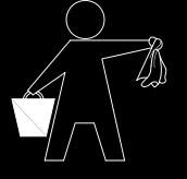 GB: DK: SE: NO: FI: PL: CZ: HU: SK: NL: SI: GENERAL INSTRUCTION FOR FURNITURE WITH FABRIC! Wipe clean with a damp cloth. Use only clean water.