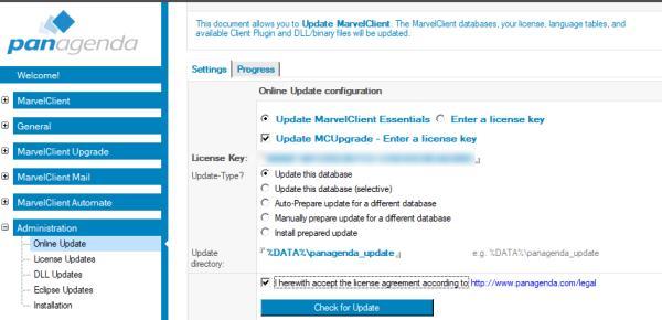 Jak vytvořit aktualizační balíček IBM Notes pomocí Průvodce upgradem MarvelClient Pokud jste obdrželi licenční klíč,