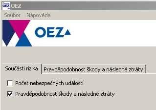 Implicitně je nastaveno zobrazení celkových hodnot. Je však možné hodnoty zobrazit i pro jednotlivé zóny.