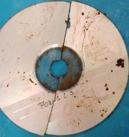 Poté jsme CD exhumovaly a zkoumaly jeho stav.