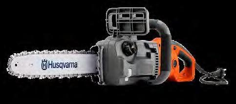 HUSQVARNA H418EL elektrická pila h418el GARDENA EVC 1000 elektrický vertikutátor NILFISK WAP C 120.
