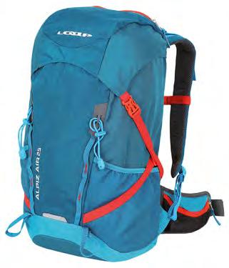 LOAP ALPIZ AIR CELESTIAL/ RED 25 turistický batoh LOAP RICCO spací pytel dekový HANNAH DOMINICA dámské volnočasové kalhoty Hikingový batoh Alpiz Air 25 o
