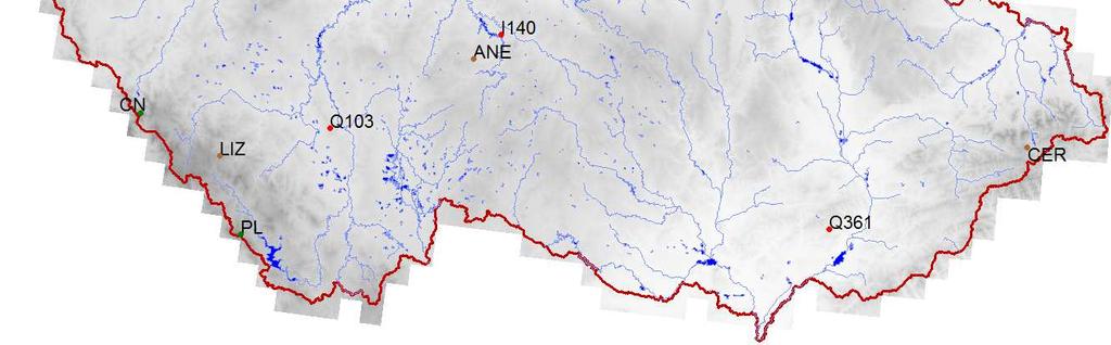 Biochemický monitoring Měření atmosférické depozice (DEP) probíhá v měsíčních intervalech pro srážky na volné ploše (2 odběráky) a v podkorunových srážkách (síť nejméně pěti odběráků) a jsou měřeny