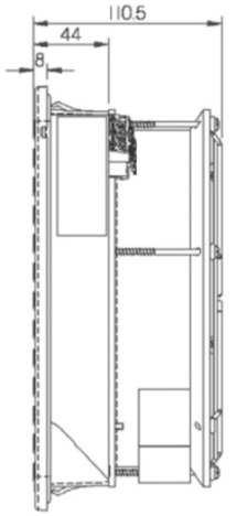 krytí IP / Nema 54/12 54/12 54/12 Hlučnost db(a) - 62 62 Volný průtok vzduchu m 3 /h - 370 370 Průtok s výstupní mřížkou GHF25/GHF30 m 3 /h - 270/305 270/305