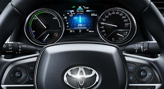 TECHNOLOGIE KŘIŠŤÁLOVĚ ČISTÝ ZVUK Díky vylepšené akustické izolaci se kabina Toyoty Camry Hybrid