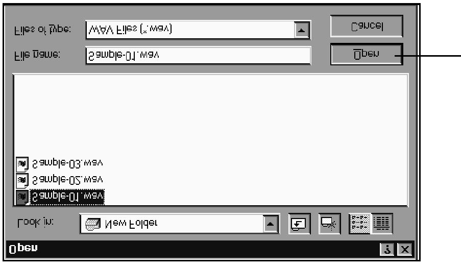 formátu WAV (AIFF u počítačů Macintosh). 1.