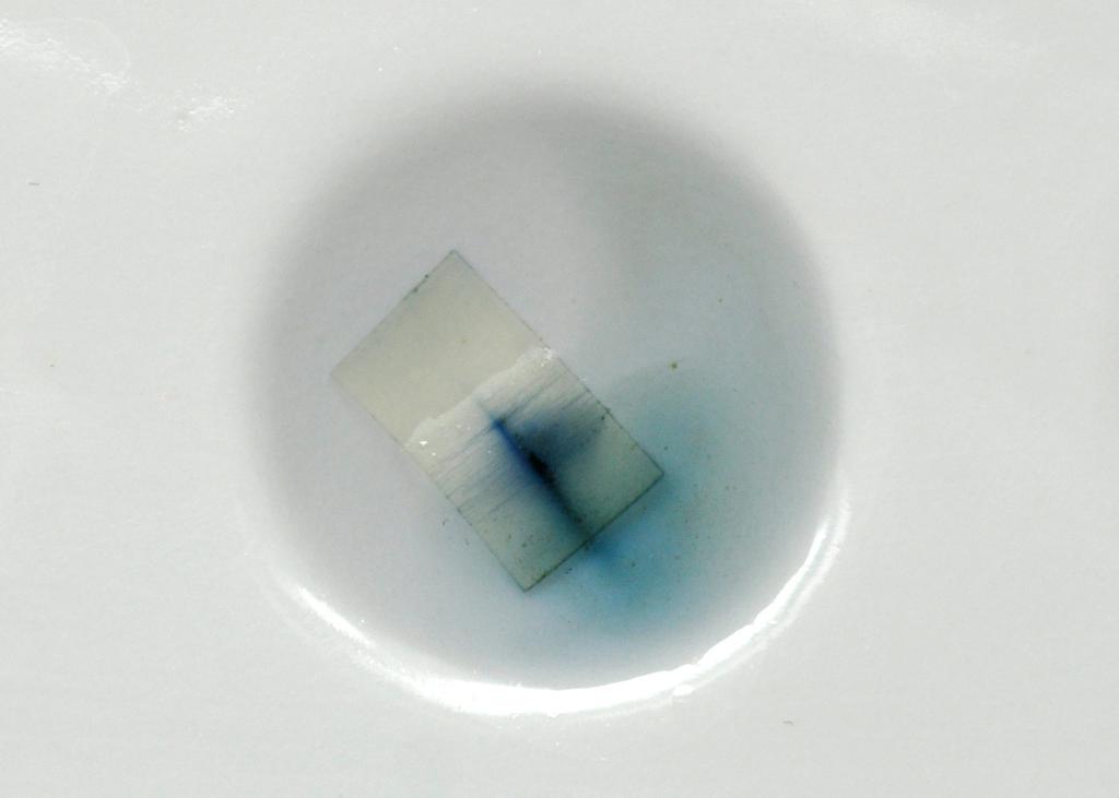 Nitrocelulóza Identifikace nitrocelulózy je založena na důkazu přítomnosti nitroskupiny v řetězci.