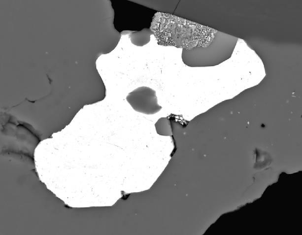 (a) Larger of Se) inclusion replace selenian in pyrite miargyrite of red ore (ii): (Mia, clausthalite 8.7 of (Clh, Se). 19.6% Smaller of Se) inclusion: and naumannite naumannite and (Nau, selenian 23.