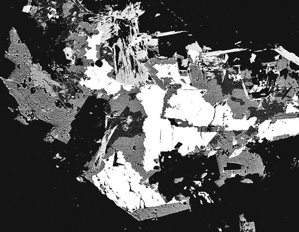 (a) Black ore (i) association (from the earliest to the latest mineral): galena (), boulangerite (Bou), Figure freieslebenite 2.