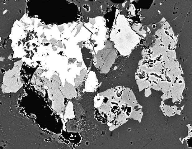 needlesthe of owyheeite succession: (Ow) galena replaced (white) by freieslebenite diaphorite (Dia) (Frs) and diaphorite Ag-excess(Dia) fizélyite freibergite (); all(frg) minerals are miargyrite