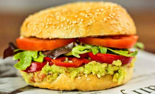/Cream cheese 89,- VEGAN IN KARLOVY VARY 1 Guacamole, grilovaná