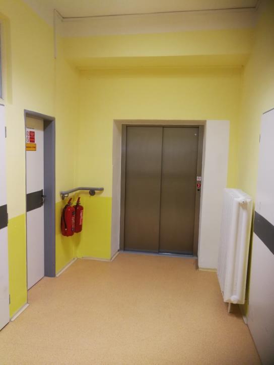 fond organizace 65 323,- Kč Vzhledem k provedené inspekční zprávě bylo navrženo odstranění stávajícího výtahu a