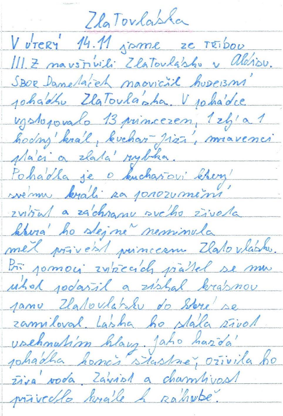 Autor: Kristýna Holubová 3 Listy