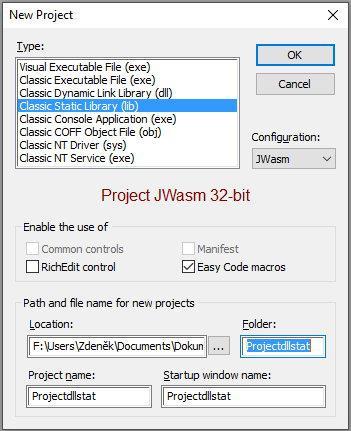 Obrázek 43. Obrázek 44. Do ProjectDllstat.