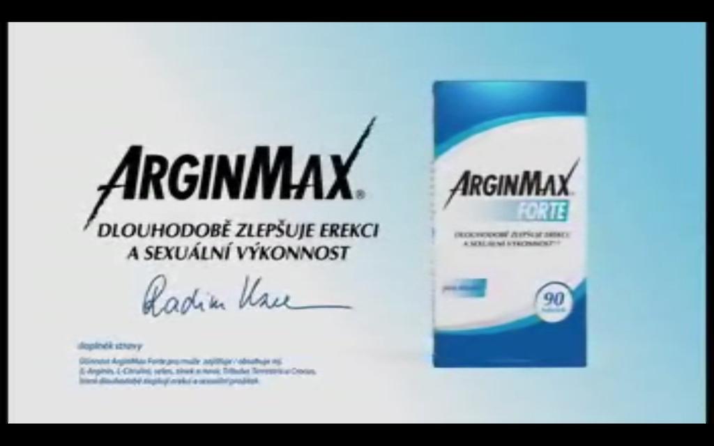 Jedná se o obchodní sdělení, které bylo do vysílání zařazeno jako reklamní spot. Předmětem jeho propagace je produkt / doplněk stravy na zlepšení erekce a sexuální výkonnosti 5. Dne 29.