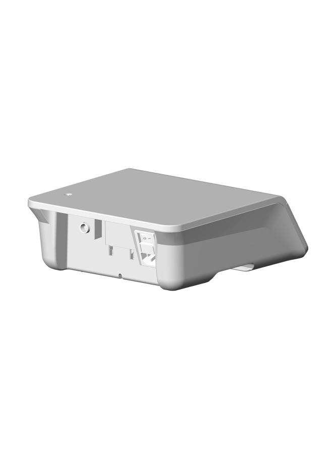 7. Popis zadní strany Držák stativu Zásuvka pro připojení nožního ovládání USB Síťový