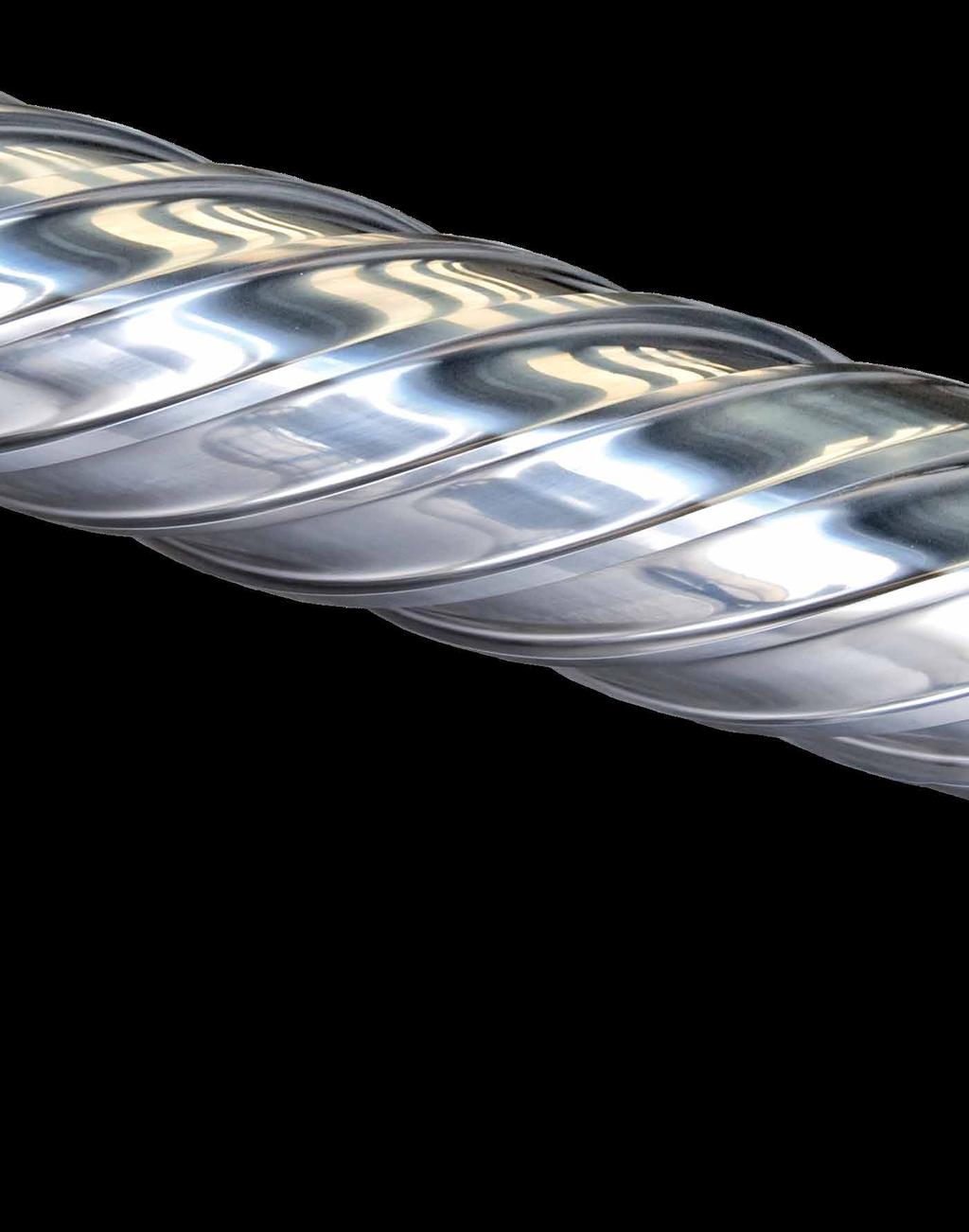 PLASTIFIKAČNÍ ŠNEKY ŠNEK TURBO PROFIL (MELT T3) BARIÉROVÝ ŠNEK (MELT SPEED) Základními