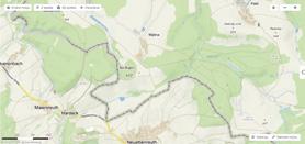 Křížky Ztracená (849) Horní Žitná NPR Kladské rašeliny 40