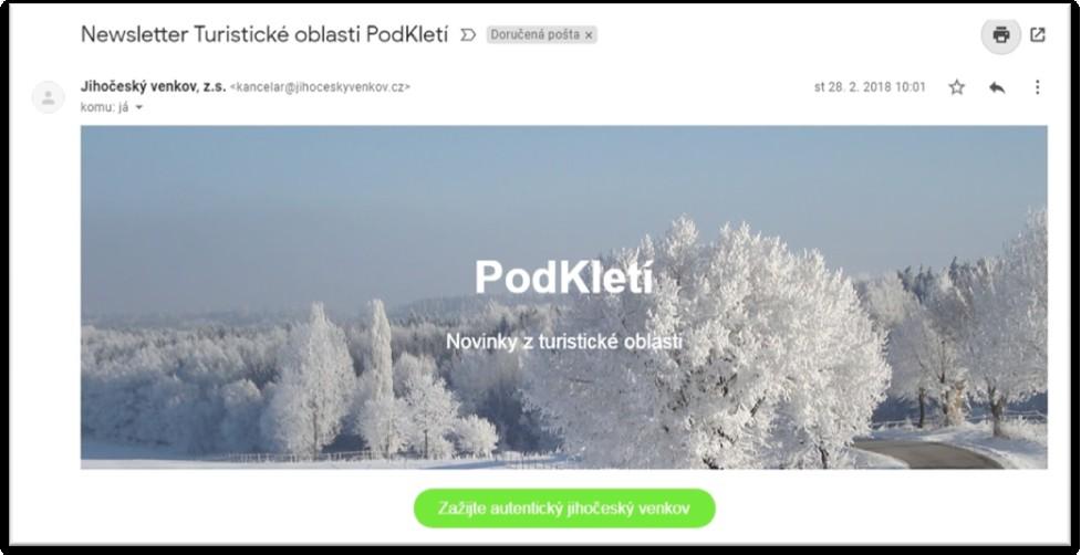 Velice dobře si Turistická oblast PodKletí vedla i ve srovnání s ostatními turistickými oblastmi v dosahu příspěvků za rok 2018.