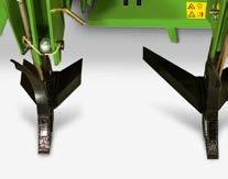 Hydraulické nastavení hloubky a hloubkový kypřič TL 16 17 Hloubkový kypřič Vše při