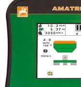 AD-P 01 Special KE/KX/KG 01 Ovládací terminál AMATRON 3 S technikou ISOBUS