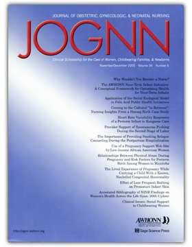 (BJN) January 1992 JOGNN: Journal of