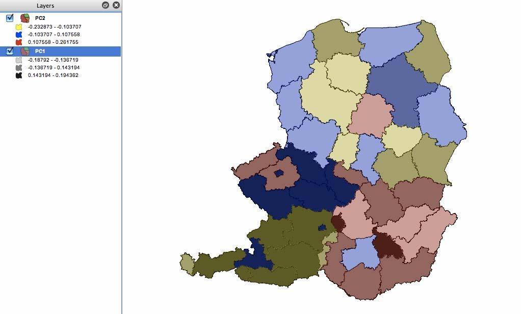 Data z Českého statistického úřadu byla použita hlavně jako doplňková a pomocná data při prováděných analýzách; šlo zejména o počty obyvatel a jiné demografické údaje v různých letech a různých
