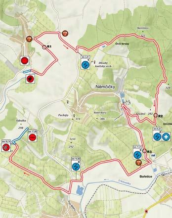 SS 2,4 H.BOJANOVICE-BOŘETICE-NĚMČIČKY-V.PAVLOVICE - SS MAP RZ 2,4 H.