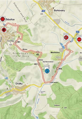 SS 6,9 ŠITBOŘICE - SS MAP RZ 6,9