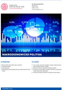 Jsme schopni zpracovat komplexní analýzy makroekonomického prostředí a finanční stability. Vytváříme predikce makroekonomického prostředí.? Pracujeme na empirických analýzách fenoménů?