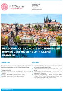 Co umíme? Zodpovězení důležitých otázek pomocí moderních kvantitativních metod na základě nejlepších dat. Kvalitativní a kvantitativní analýza veřejných politik a jejich návrhů.