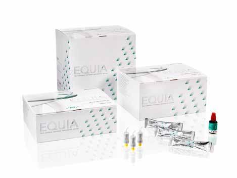 EQUIA nabízí nový pohled na skloionomerní technologii 901017 900937 A2 900939 A3 900948 A2 900952 A2-A3 900953 A3 900919-900935 EQUIA Forte Organizer Kit Balení: 50 kapslí (po 10 ks v odstínech A2,