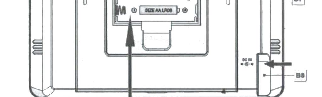 rozhlasový senzor C1: LCD displej - teplota C2: LCD displej vlhkost vzduchu C3: LED rádiový signál